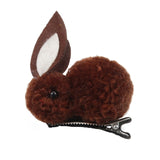 Cute Hair Ball Rabbit Rubber Band Rope Hair Ring Hair Clip Girls Female Korean Hairpin Headwear Children's Hair Accessories daiiibabyyy