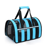 Pet Carrier Dual-use Cat Dog Carrier Foldable Breathable Mesh Dogs Bag Travel Outgoing Handbag for Cats Dogs Yorkie Chihuahua daiiibabyyy