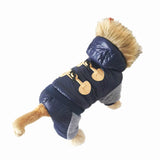 New Thickening Warm Jacket Winter Dog Clothes Pet Coat Clothing Hooded Jumpsuit Warm Clothes For Dogs daiiibabyyy