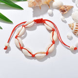 Bohemia Natural Shell Anklets for Women Foot Jewelry Summer Beach Barefoot Bracelet Ankle on Leg Chian Ankle Strap Accessories daiiibabyyy