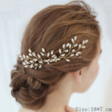 Bridal Hair Comb Clip Headband Wedding Hair Accessories Rhinestone Flower Bridal Hair Accessories Tiara Headband Head Jewelry daiiibabyyy