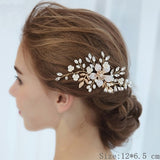 Bridal Hair Comb Clip Headband Wedding Hair Accessories Rhinestone Flower Bridal Hair Accessories Tiara Headband Head Jewelry daiiibabyyy