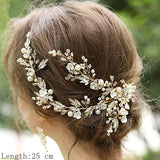 Bridal Hair Comb Clip Headband Wedding Hair Accessories Rhinestone Flower Bridal Hair Accessories Tiara Headband Head Jewelry daiiibabyyy