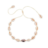 Hot Conch Seashell Necklace Women Jewelry Summer Beach Shell Choker Bohemian Rope Cowrie Beaded Necklaces Handmade Collar Female daiiibabyyy