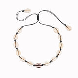 Hot Conch Seashell Necklace Women Jewelry Summer Beach Shell Choker Bohemian Rope Cowrie Beaded Necklaces Handmade Collar Female daiiibabyyy