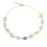 Hot Conch Seashell Necklace Women Jewelry Summer Beach Shell Choker Bohemian Rope Cowrie Beaded Necklaces Handmade Collar Female daiiibabyyy