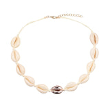 Hot Conch Seashell Necklace Women Jewelry Summer Beach Shell Choker Bohemian Rope Cowrie Beaded Necklaces Handmade Collar Female daiiibabyyy
