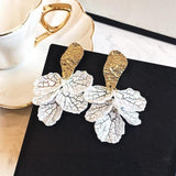 Korean Long Statement Geometric Triangle Tassel Dangle Drop Earrings For Women Earrings Fashion Jewelry Oorbellen Brincos daiiibabyyy
