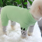Pet Dog Jumpsuit Autumn/Winter Combed Cotton Puppy Clothes Protect Belly Overalls For Small Dogs Pajamas Long Sleeve Sweatshirt daiiibabyyy