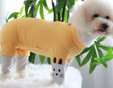Pet Dog Jumpsuit Autumn/Winter Combed Cotton Puppy Clothes Protect Belly Overalls For Small Dogs Pajamas Long Sleeve Sweatshirt daiiibabyyy