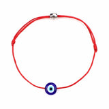Turkish Lucky Evil Eye Bracelets For Women 6 Colors Handmade Braided Rope Lucky Jewelry Red Bracelet Female daiiibabyyy