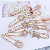 Trendy Popular Colorful Alloy Rhinestone Decoration Buckle Pin Brooches For Women Accessories Gift For Girlfriend daiiibabyyy