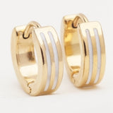 Yunkingdom 32 Pairs Different Style Fashion Geometric Stainless Steel Small Circle Hoop Earrings for Womens Girls Punk Jewelry daiiibabyyy