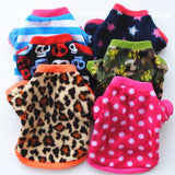 Warm Fleece Pet Dog Clothes Cute Skull Printed Pet Coat Puppy Dogs Shirt Jacket French Bulldog Pullover Camouflage Dog Clothing daiiibabyyy