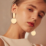 New Crystal Flower Drop Earrings for Women Fashion Jewelry Gold colour Rhinestones Earrings Gift for Party Best Friend daiiibabyyy