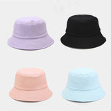 Unisex Summer Foldable Bucket Hat Women Outdoor Sunscreen Cotton Fishing Hunting Cap Men Bob Chapeau Sun Hats daiiibabyyy
