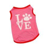 Pet Cat Clothes Summer Cat Vest Sports T Shirts Costume Thin Clothes for Small Dogs Chihuahua Cool Puppy Clothes for Kitty 40 daiiibabyyy