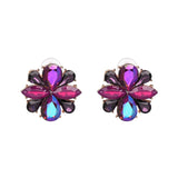 FASHIONSNOOPS Boho Statement Jewelry Long Tassel Big Earring Dangle Drop Crystal Earring For Women Oorbellen daiiibabyyy