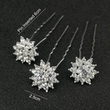 Women U-shaped Pin Metal Barrette Clip Hairpins Simulated Pearl Bridal Tiara Hair Accessories Wedding Hairstyle Design Tools daiiibabyyy