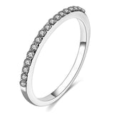 Stylish Fashion Women Ring Finger Jewelry Rose Gold /Sliver /Gold Color Rhinestone Crystal Opal Rings 6/7/8/9 Size Hot Sale daiiibabyyy
