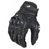 Motorcycle Gloves black Racing Genuine Leather Motorbike white Road Racing Team Glove men summer winter daiiibabyyy