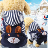 2PUOUPUOU Winter Pet Dog Clothes Cute Dog Clothes for Small Dogs Coat Cotton Ropa Perro Cute Thicken Warm Dogs Clothing XS-XXL daiiibabyyy