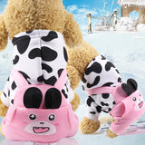2PUOUPUOU Winter Pet Dog Clothes Cute Dog Clothes for Small Dogs Coat Cotton Ropa Perro Cute Thicken Warm Dogs Clothing XS-XXL daiiibabyyy