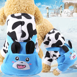 2PUOUPUOU Winter Pet Dog Clothes Cute Dog Clothes for Small Dogs Coat Cotton Ropa Perro Cute Thicken Warm Dogs Clothing XS-XXL daiiibabyyy