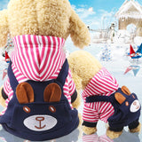 2PUOUPUOU Winter Pet Dog Clothes Cute Dog Clothes for Small Dogs Coat Cotton Ropa Perro Cute Thicken Warm Dogs Clothing XS-XXL daiiibabyyy