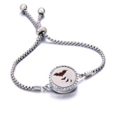 Perfume Bracelet Essential Oil Diffuser Aromatherapy Locket Bracelet Tree of Life 316L Stainless Steel Diffuser Bracelet daiiibabyyy