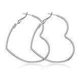 40mm 60mm 70mm 80mm Exaggerate Big Smooth Circle Hoop Earrings Brincos Simple Party Round Loop Earrings for Women Jewelry daiiibabyyy