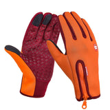 Unisex Touchscreen Winter Thermal Warm Cycling Bicycle Bike Ski Outdoor Camping Hiking Motorcycle Gloves Sports Full Finger daiiibabyyy