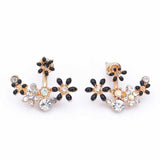 Korean White Acrylic Flower Petal Drop Earrings For Women's Fashion Statement Shell Flower Trend Alloy Pendant Earring Jewellery daiiibabyyy