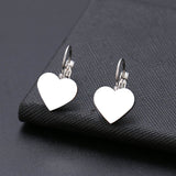 Fashion Earring World Map/Pineapple/Love Heart/Star Small Geometric Gift For Women Party Alentine's Day Stainless Steel Jewelry daiiibabyyy