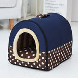 Dog Bed Winter Warm Kennel For Pet Puppy Nest Cat Sleeping Bag cama para cachorro House for cats Dog house bed daiiibabyyy