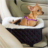 Car Seat Organizer Pet basket Universal Vehicle Armrest Box Pet Carrier Seat For Dog Car Accessories Interior Double layer Bags daiiibabyyy