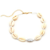 Bohemian Natural Shell Necklace for Women Cowrie Charm Conch Seashell Collar Choker Beach Boho Summer Necklaces Jewelry Collares daiiibabyyy
