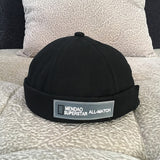 Vintage Dome Hat Mens Solid Color Velvet Beanies For Men Docker Sailor Crimping Brimless Skull Caps Casual Hip Hop Cap daiiibabyyy