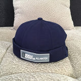 Vintage Dome Hat Mens Solid Color Velvet Beanies For Men Docker Sailor Crimping Brimless Skull Caps Casual Hip Hop Cap daiiibabyyy