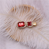Upscale Luxurious Crystal Zircon Hair Clip Temperament Elegant Wild Hair Pins Leisure Prom Street Beat Personality Retro Hair Je daiiibabyyy