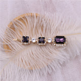 Upscale Luxurious Crystal Zircon Hair Clip Temperament Elegant Wild Hair Pins Leisure Prom Street Beat Personality Retro Hair Je daiiibabyyy