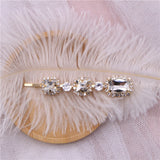 Upscale Luxurious Crystal Zircon Hair Clip Temperament Elegant Wild Hair Pins Leisure Prom Street Beat Personality Retro Hair Je daiiibabyyy