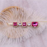 Upscale Luxurious Crystal Zircon Hair Clip Temperament Elegant Wild Hair Pins Leisure Prom Street Beat Personality Retro Hair Je daiiibabyyy