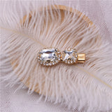 Upscale Luxurious Crystal Zircon Hair Clip Temperament Elegant Wild Hair Pins Leisure Prom Street Beat Personality Retro Hair Je daiiibabyyy
