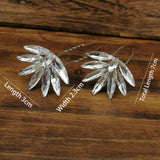 Women U-shaped Pin Metal Barrette Clip Hairpins Simulated Pearl Bridal Tiara Hair Accessories Wedding Hairstyle Design Tools daiiibabyyy