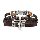 IFMIA Vintage Multi-layer Leather Bracelet Ladies Men's Bracelet Jewelry Bracelets Bangles New Style Party Gift Bohemian Gifts daiiibabyyy