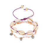 Vienkim New Vintage Cross Pendant Heart Anklets For Women Multilayers Beads Chain Anklet 2020 Bracelet on Leg Foot Beach Jewelry daiiibabyyy