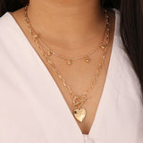 ZOSHI Bohemian Multi Layer Long Necklace for Women Imitation Pearl Choker Necklace Collars Statement Necklace Summer Jewelry daiiibabyyy