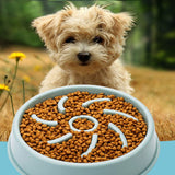Slow Feeder Bowl For Cat Dog Pet Feeder Puppy  Non-slip Dog Food Bowl Pet Supplies Dog Products Safe and Harmless Plastic