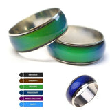 Changing Color Rings Mood Emotion Feeling Temperature Rings For Women  Men Couples Rings Tone Fine Jewelry H9